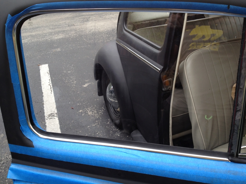 Door/Window Rubber Seals Replacement, 1963 Volkswagen Bettle.
