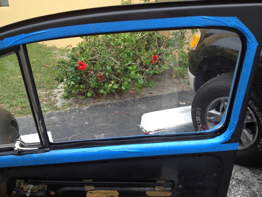 Door/Window Rubber Seals Replacement, 1963 Volkswagen Bettle.
