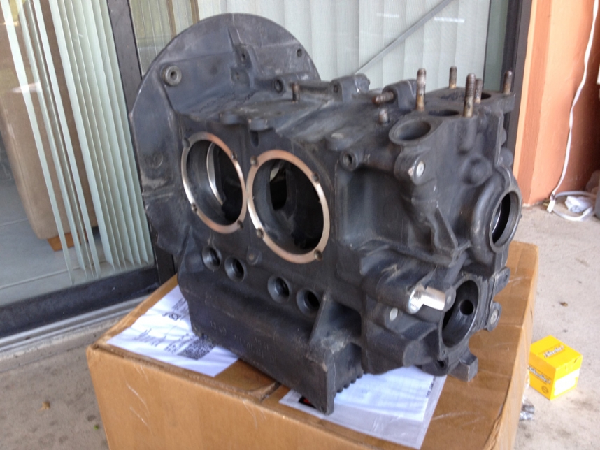 AS41 Engine Case Arrived From Brothers Machine Shop